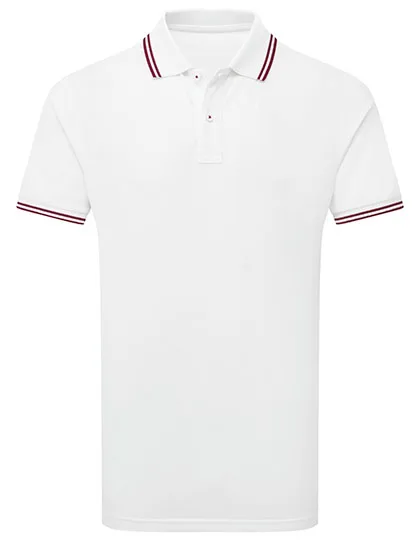 White / Burgundy