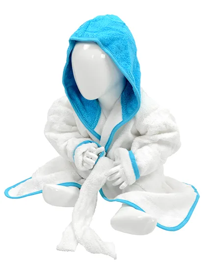 White / Aqua Blue