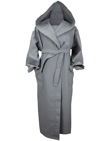 Robezz® Waffle Bathrobe With Hood