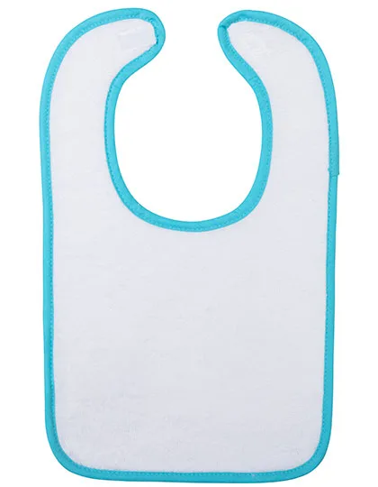 White / Aqua Blue