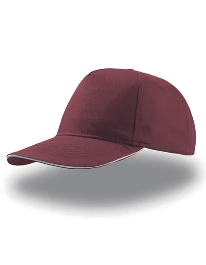 Burgundy / White