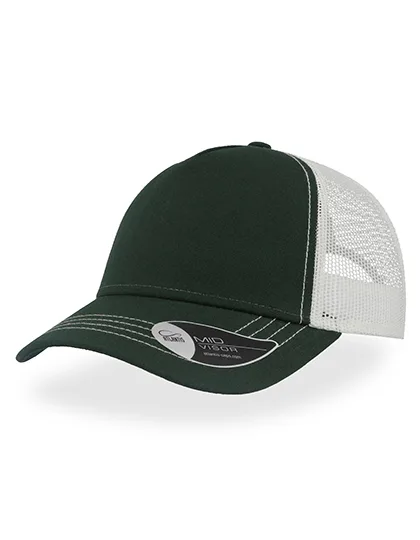 Bottle Green / White