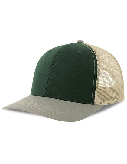 Bottle Green / Grey / Stone