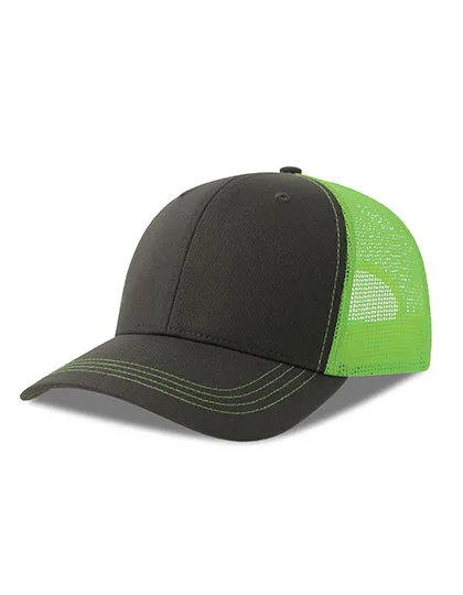 Dark Grey / Green Fluo
