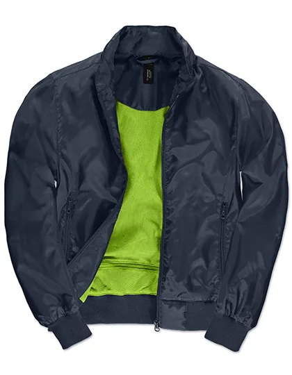 Navy / Neon Green