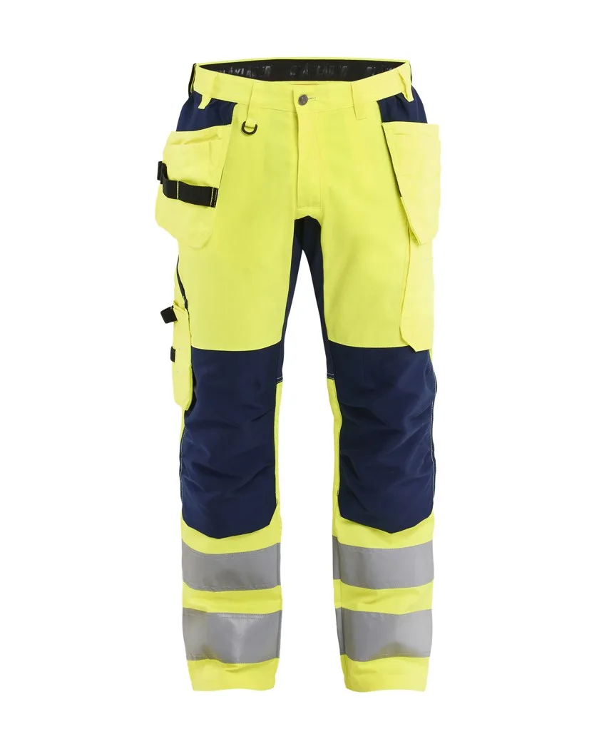 High Vis Arbeitshose mit Stretch 1552
