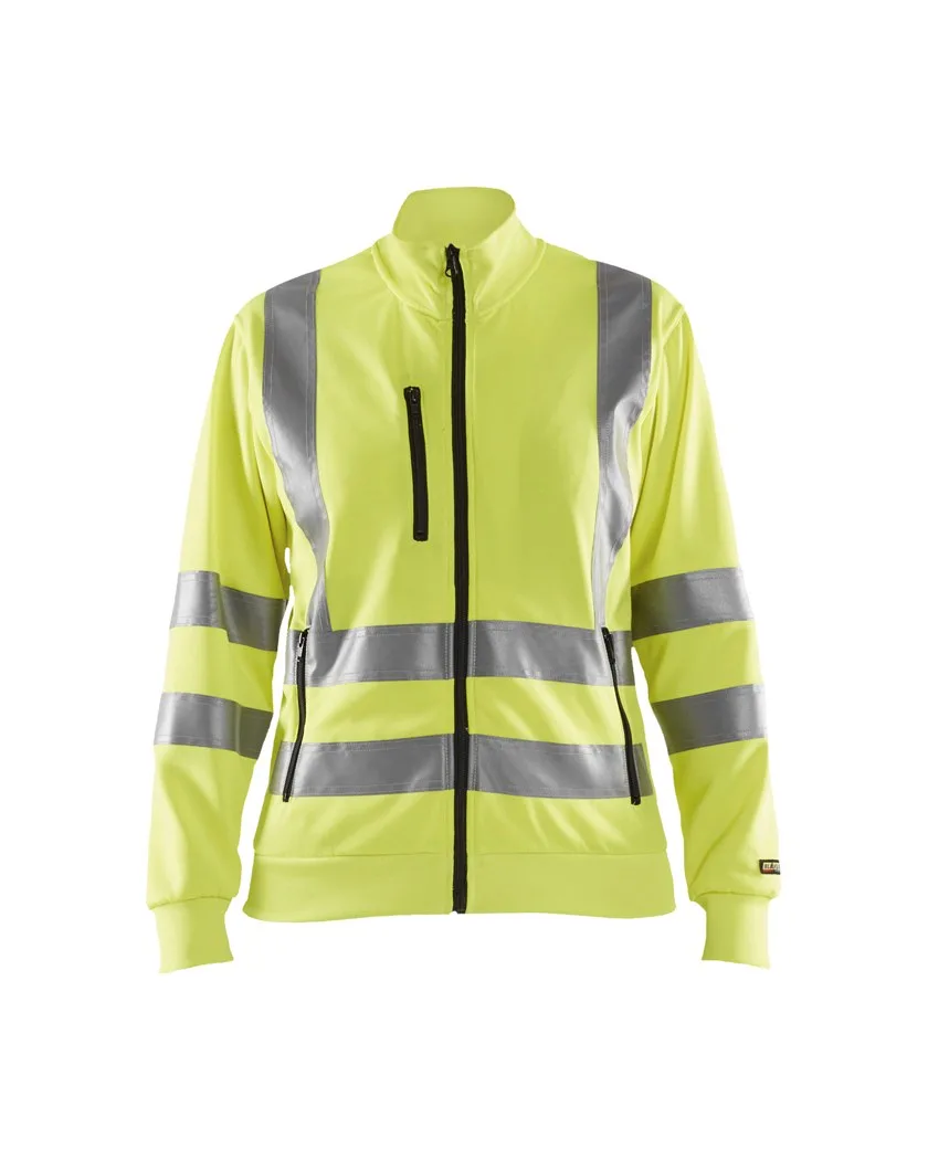 Damen High Vis Sweatjacke 3308