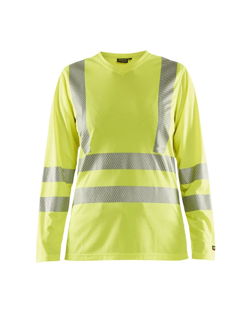 Damen High Vis UV Langarmshirt 3485