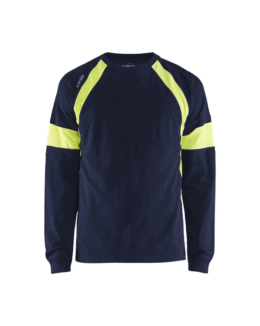Langarmshirt mit High Vis 3520
