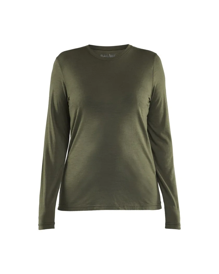 Damen Merino Langarmshirt 3539