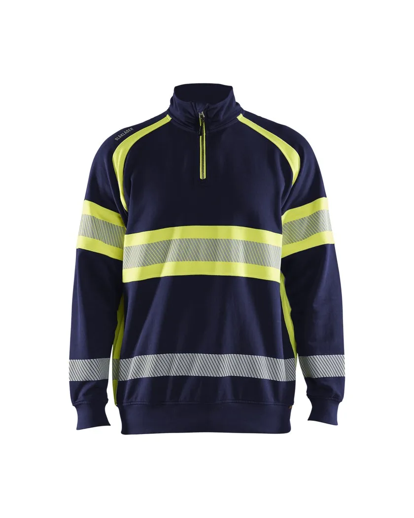 High Vis Sweatshirt Half-Zip 3553