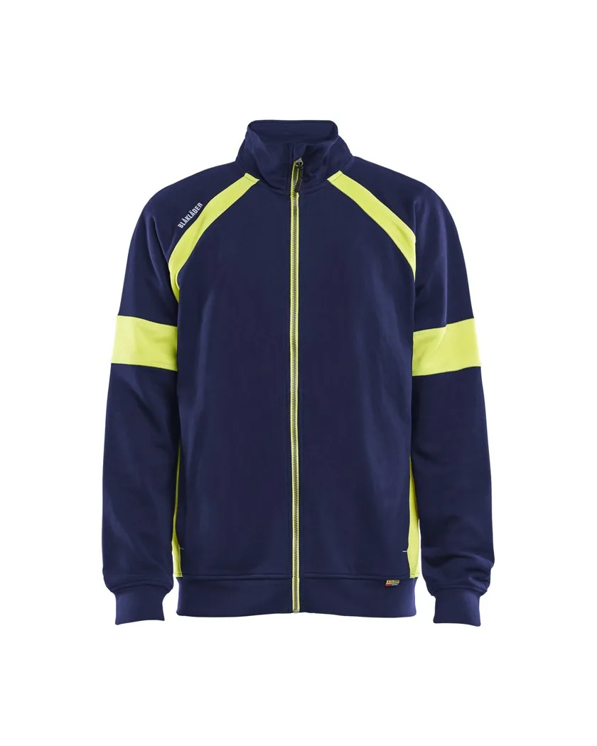 Sweatjacke mit High Vis 3567