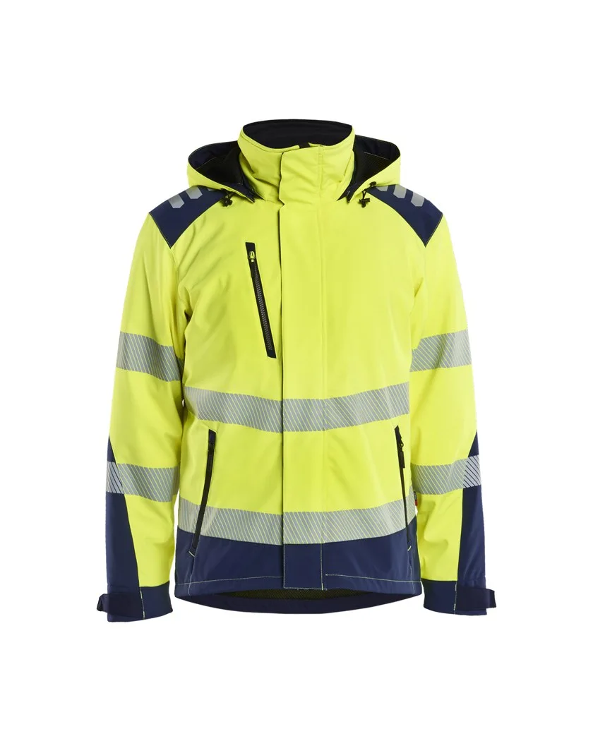 High Vis Softshell Winterjacke 4400