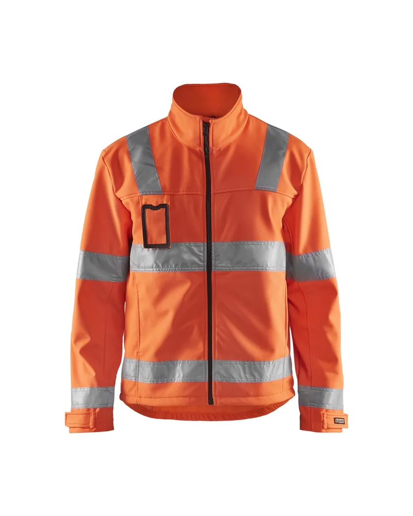 High Vis Softshell Jacke 4838