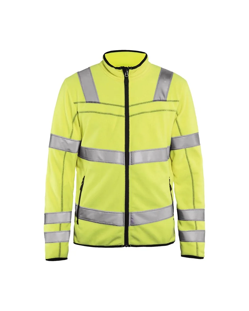High Vis Microfleece Jacke 4941