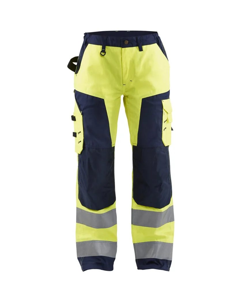 Damen High Vis Arbeitshose ohne Werkzeugtaschen 7155