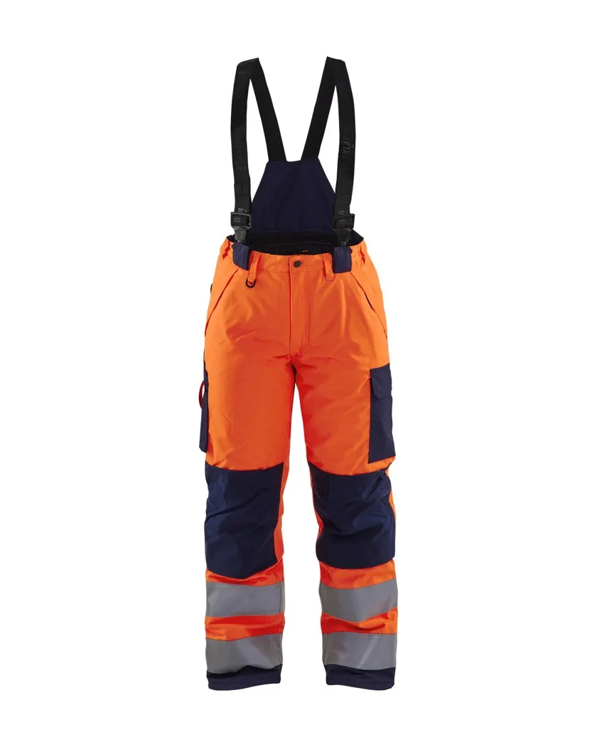 High Vis Orange/Marineblau