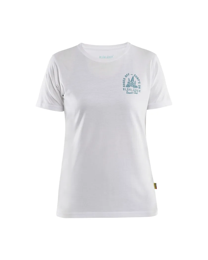 Damen T-Shirt Blåkläder Beach Club 9417