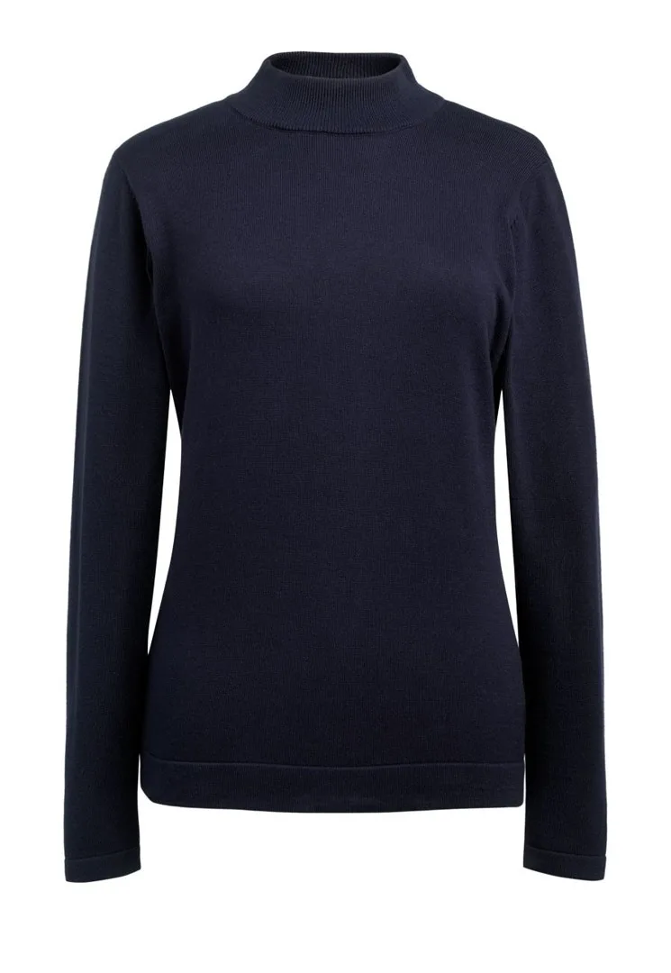 Golden Turtleneck Jumper