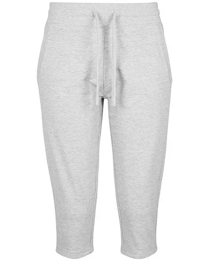 Ladies` Terry 3/4 Jogging Pants