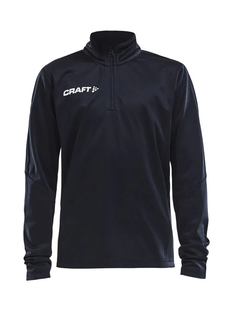 Craft Progress Halfzip Ls Tee Jr