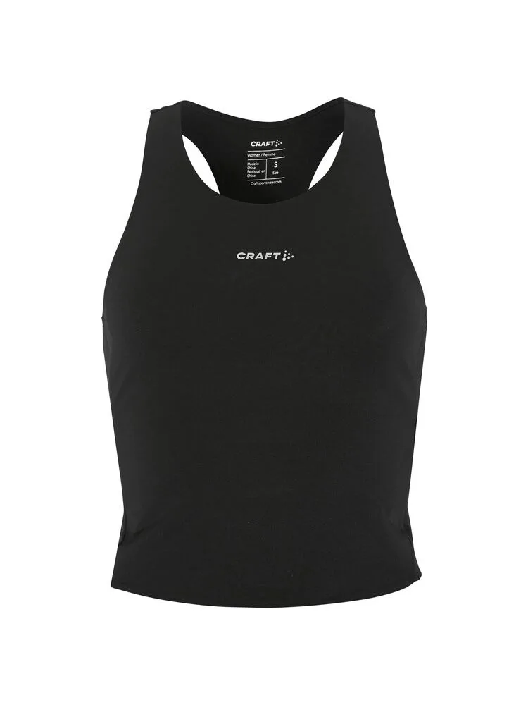 Craft Hypervent Cropped Pocket Singlet W