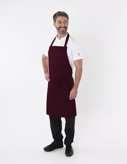 Bib Apron With Adjustable Halter