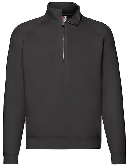 Premium Zip Neck Raglan Sweat