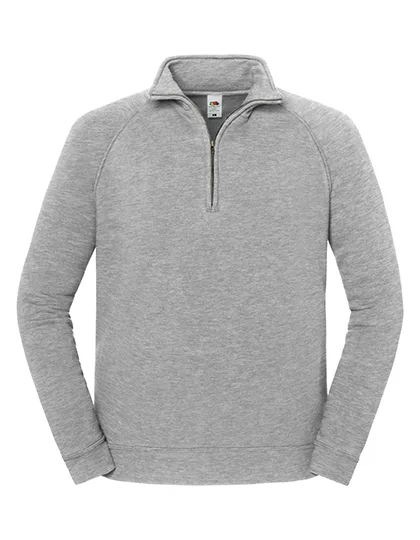Iconic Premium Zip Neck Sweat