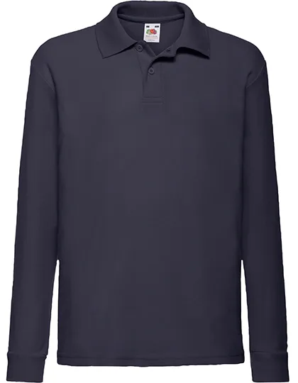 Kids´ Long Sleeve 65/35 Polo