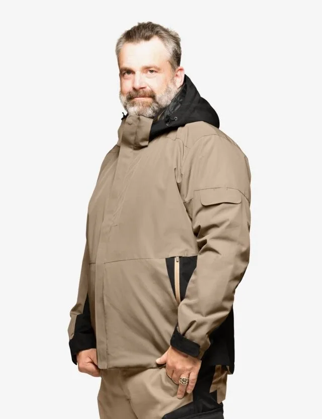 beige-schwarz