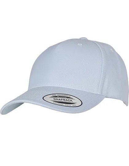 YP Classics 5-Panel Premium Curved Visor Snapback Cap