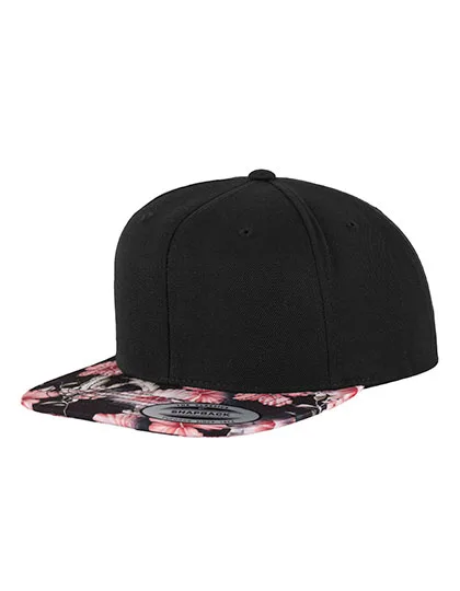 Black / Red (Floral)
