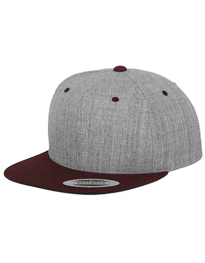 Heather Grey / Maroon