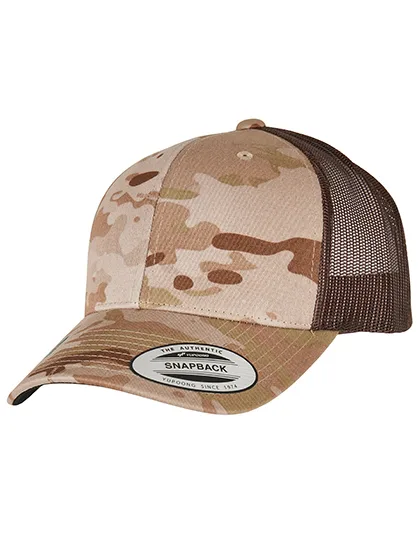 Retro Trucker Multicam Cap
