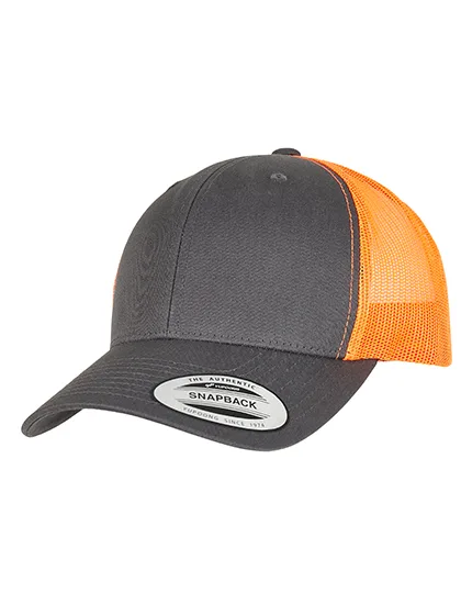 Charcoal / Neon Orange
