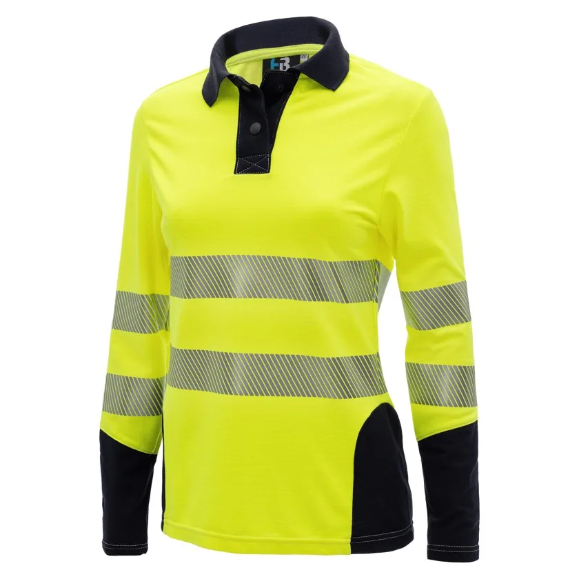 HB-MODarc&vis® Damenpoloshirt 4kA Langarm