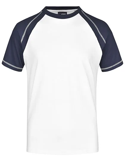 White / Navy