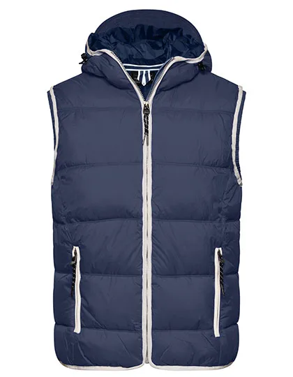 Navy / White