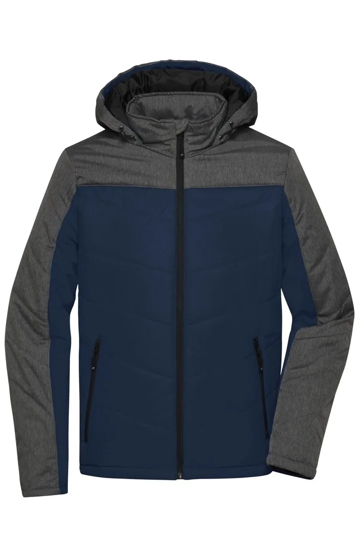 Navy / Anthracite Melange