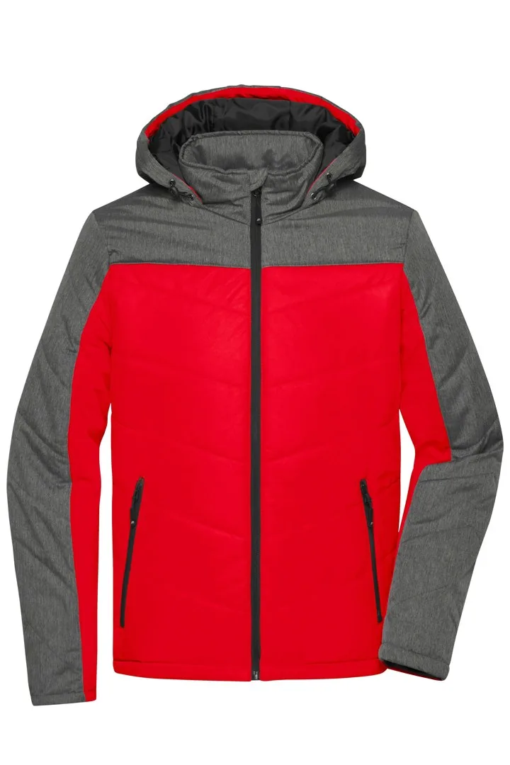 Red / Anthracite Melange