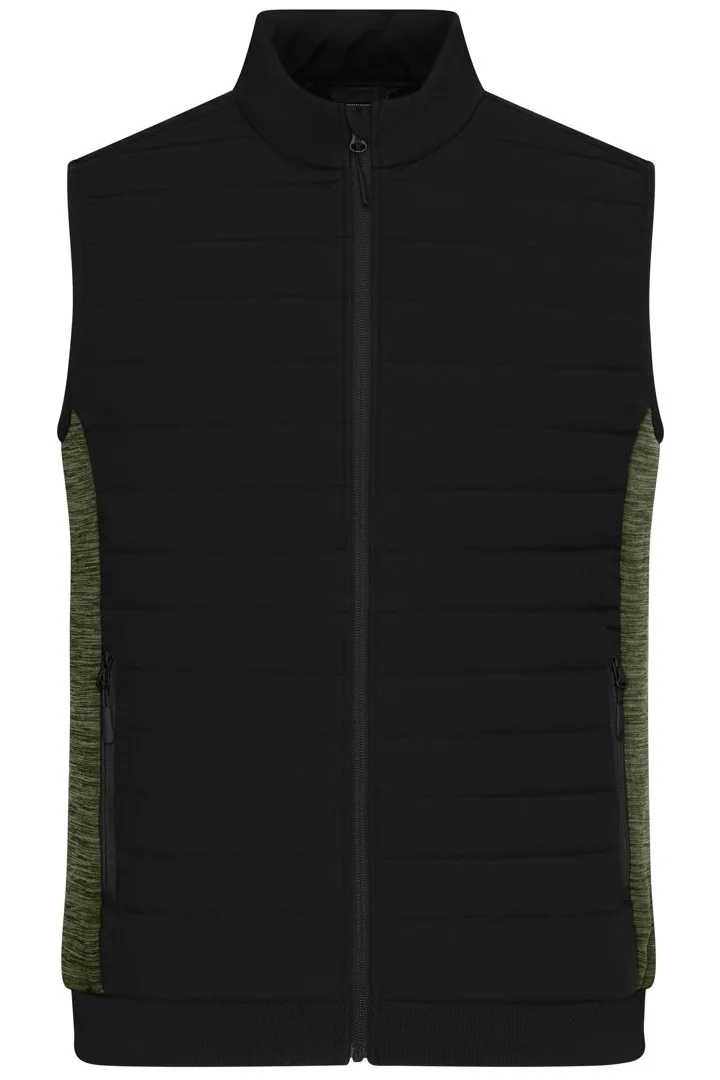 Black / Olive Melange