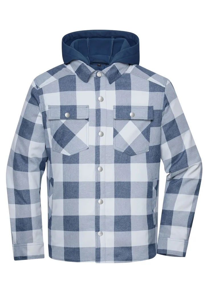 Deep Blue / Foggy Grey