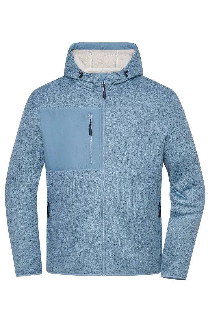 Steel Blue Melange / Nature