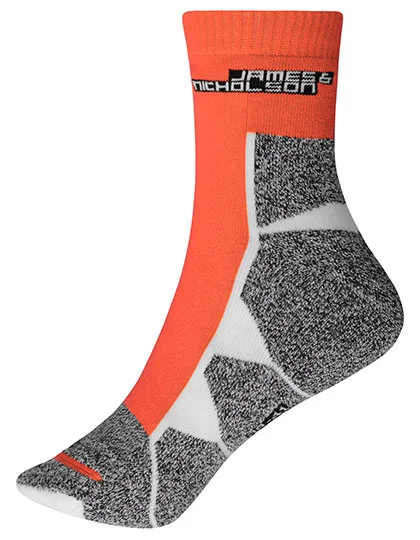 Bright Orange / White