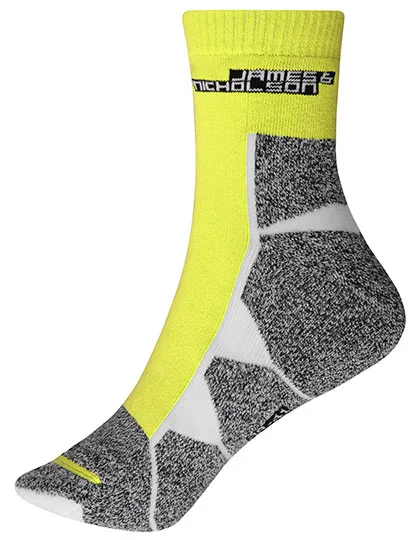 Bright Yellow / White