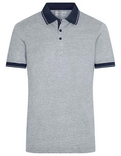 Grey Heather / Navy