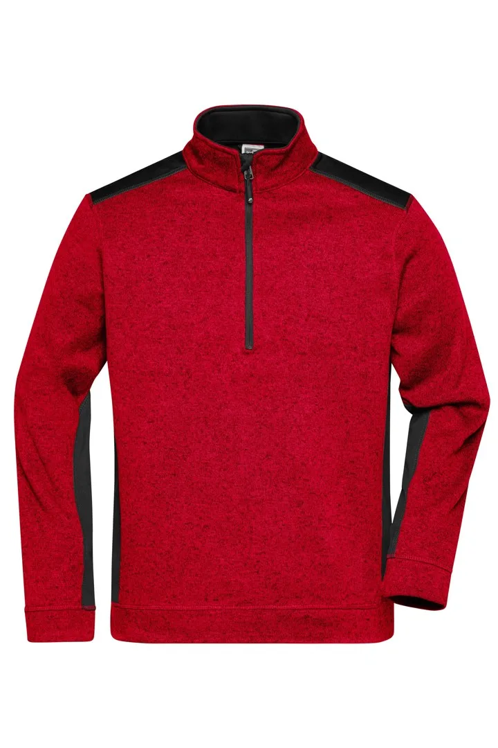 Red Melange / Black