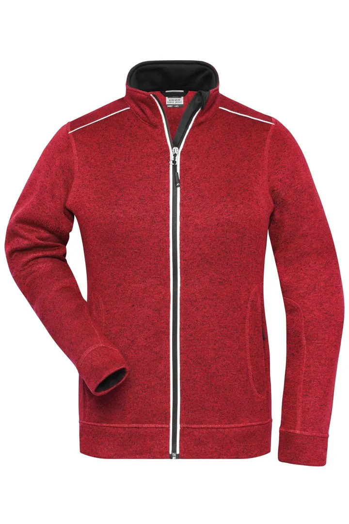 Red Melange / Black