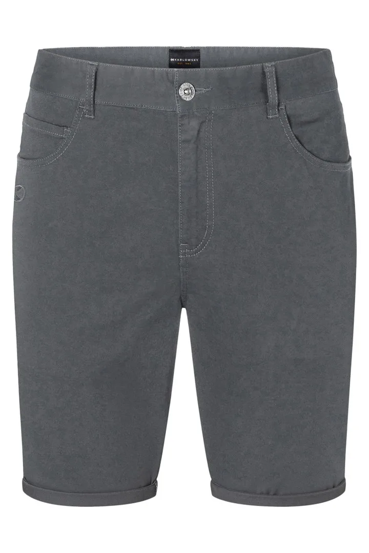 Herren 5-Pocket-Shorts Classic-Stretch
